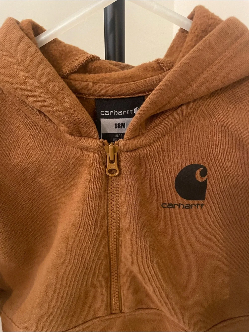 Carhartt Toddler Boys' Long-Sleeve Half-Zip Hoodie